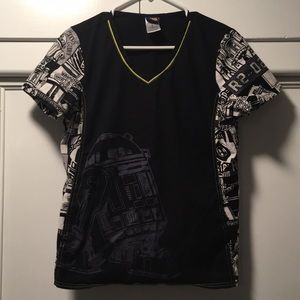 Star Wars R2D2 scrub top